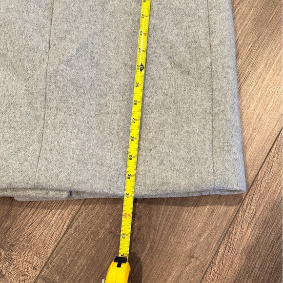 NWOT J Crew Wool City Coat with Full Zip in Heather Dusk Size 2 - Picture 12 of 12